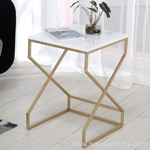 small modern minimalist creative living room bedside table